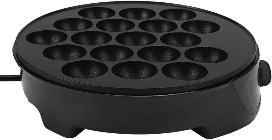 Thijox Ejoyous Takoyaki Maker 18 Roosters Mini Elektrische Bakvorm voor Inktvisballen Perfecte Octopusballen voor Gezinnen Snelle Ontbijtmachi