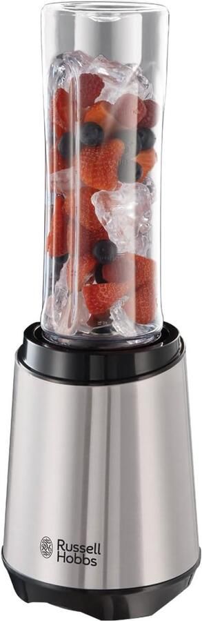 Thijox Krachtige Blender & Smoothie Maker to Go 600ml Drinkfles BPA-vrij Vaatwasserbestendig Onbreekbaar RVS Perfect voor Sport Camping K
