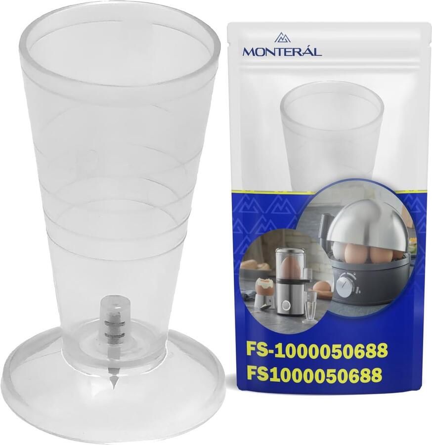 Thijox Maatbeker voor Eierkoker FS-1000050688 Geschikt voor WMF Monteral Keukenaccessoire voor Perfect Gekookte Eieren 250ml Transparant Ideaal