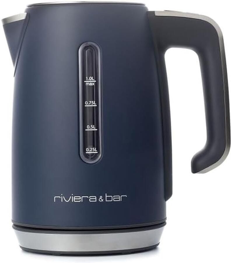 Thijox Roestvrijstalen Waterkoker 1L Elektrische Waterkoker 2000W met Precieze Temperatuurselectie 40-100°C Warmhoudfunctie 30 Min Digitaal Sche