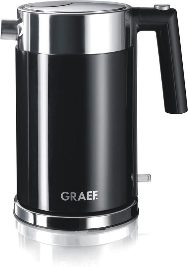 Thijox Roestvrijstalen Waterkoker WK 62 Fluisterstille Espresso en Stoompomp Glazen Zijkanten PID Temperatuurregeling Keuken Accessoire Zwa