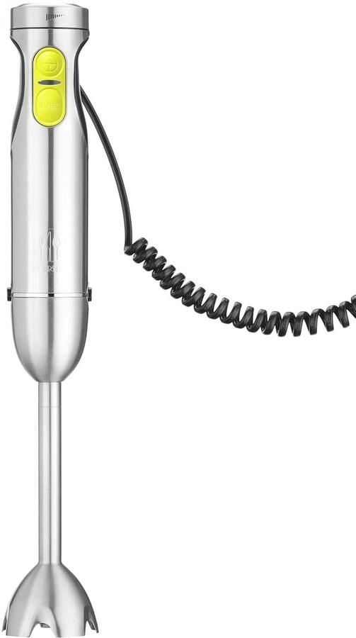 Thijox Staafmixer met LCD-display 1000W 8500-16500 RPM 225mm roestvrijstalen mengarm ergonomische handgreep flexibele spiraalkoord keukenacces