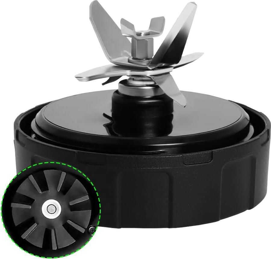 Thijox Vervangende Messenmesjes voor Mixer Blender Roestvrijstalen Messen voor Ninja Foodi Power Nutri Mixer Compatibel met CB100EU CB150EU CB3