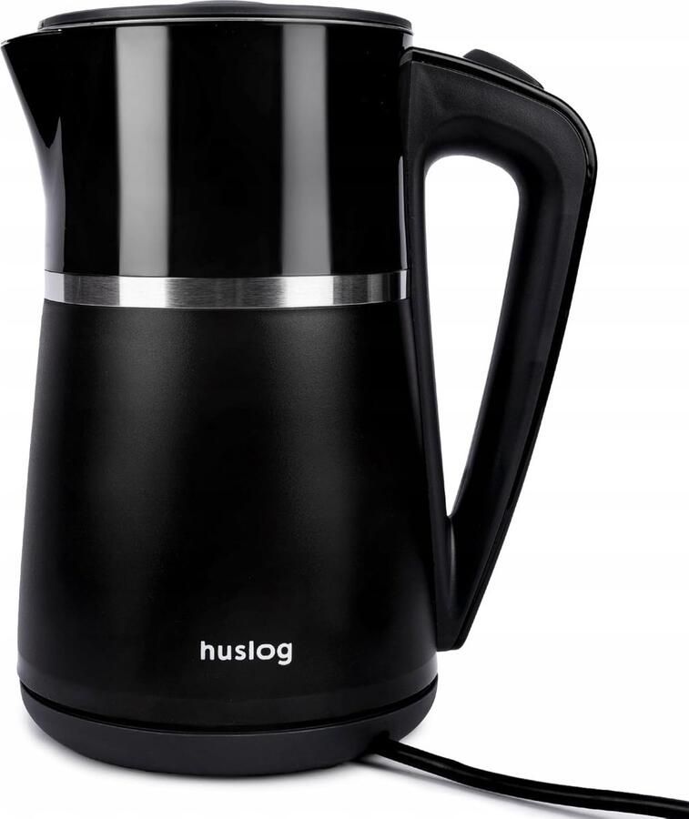 Thijox Waterkoker Dubbelwandig 1 7L 2200W met Snelkookfunctie Stil & Safe to Touch Draadloos met 360° Basis Afneembaar Deksel Nauwkeurige Schenk