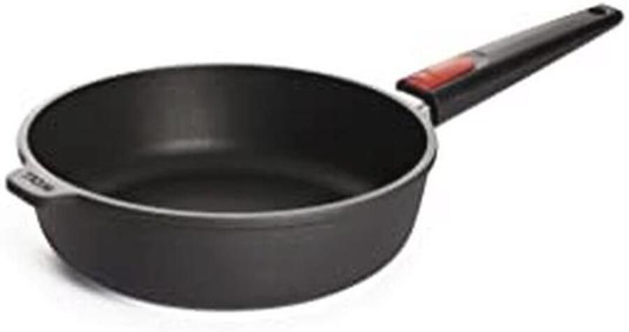 Titanium Koekenpan Ø 24 cm met Afneembare Steel Geschikt voor Ceran Gas en Elektrisch Niet voor Inductie Antiaanbaklaag - Foto 2