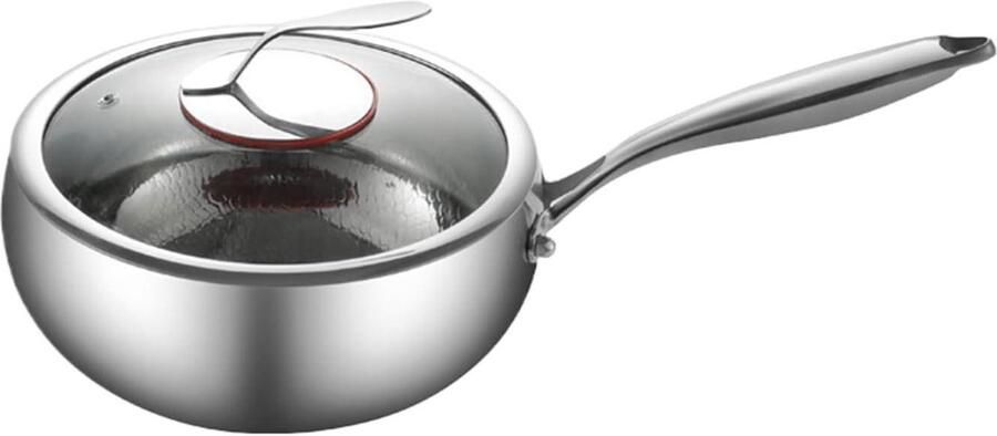 Titanium Wokpan Roerbakpan Wok Koken en Bakken Dubbele Anti-aanbaklaag 24-28 cm Meerkleurig