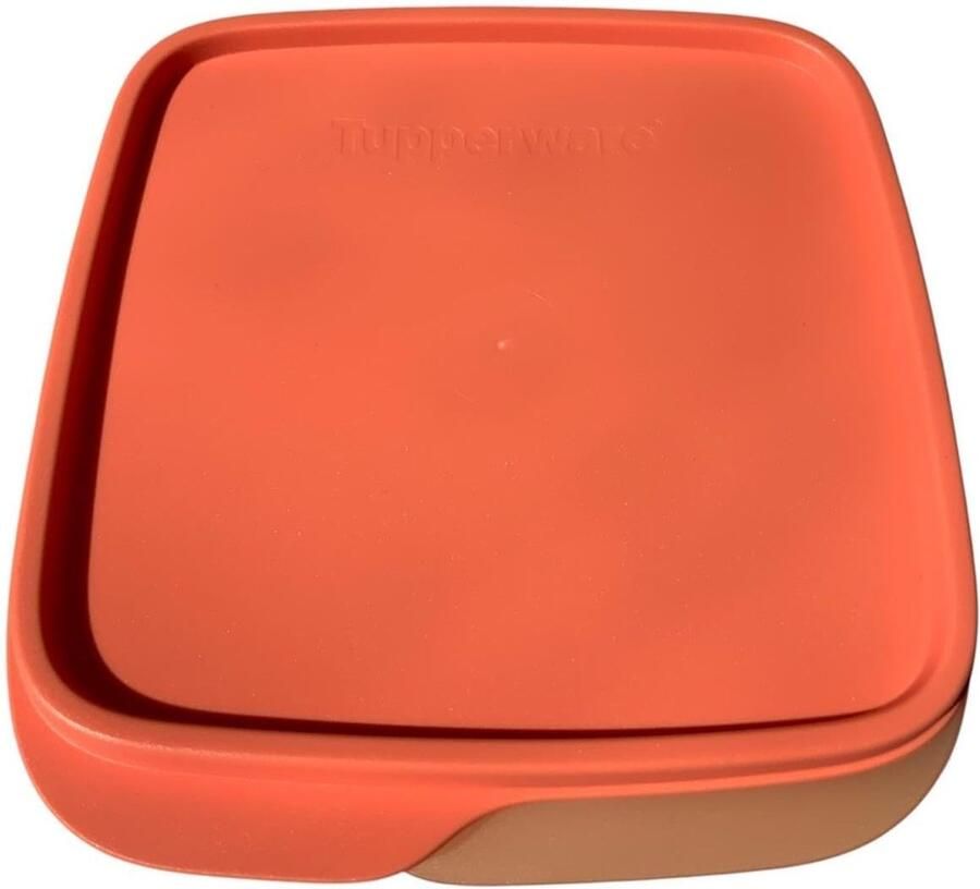 To Go Clevere Pause Lunchbox 550 ml oranje neon broodtrommel met scheidingswand Eco+ BPA-vrije sandwichbox voor school kleuterschool kantoor en onderweg