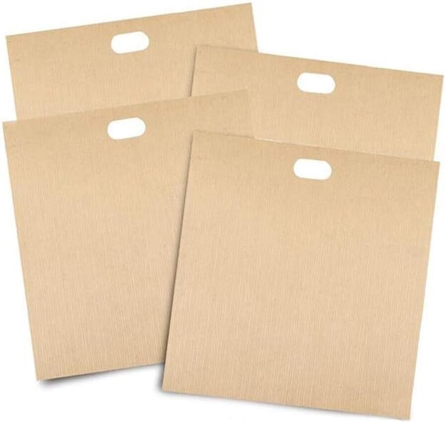 Toast Bags Broodzakken Herbruikbaar Brood Opwarmen Anti-aanbaklaag 4 stuks Multicolor