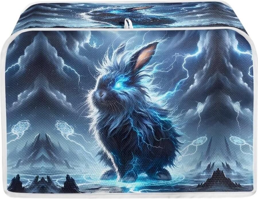 Toaster Cover Broodroosterhoes Keuken Apparaten Beschermen Stof- en Vochtwerend 31.5 x 27 x 21 cm