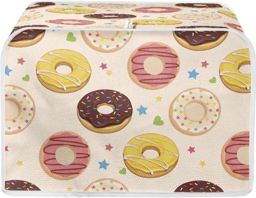 Toaster Cover Broodroosterhoes Keuken Organisatie Waterdicht Stof 31.5 x 27 x 21 cm Donuts