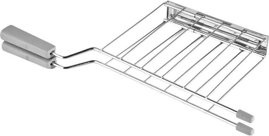 Toaster Grill Sandwich Cage Cheese Slicer BBQ Warming Rack Mini Heater Pizza Slicer Rack Stainless Steel Rack