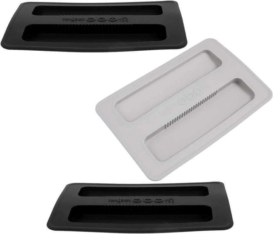 Toaster Stofkappen Keuken Apparaat Beschermen Voedselveilig Siliconen 3 Stuks Kleuren