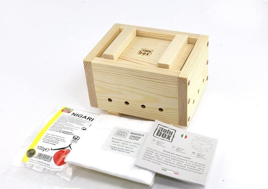 Tofu Maker Kit Tofu Pers Zelf Tofu Maken Handgemaakt in Italië Voor 500g Tofu