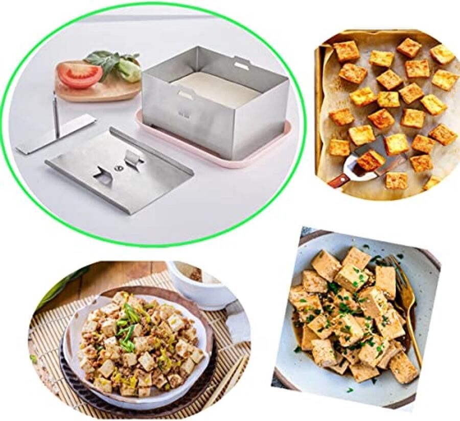 Tofu Pers en Paneermaker Ideaal voor Zelfgemaakte Tofu Paneer en Veganistische Kaas