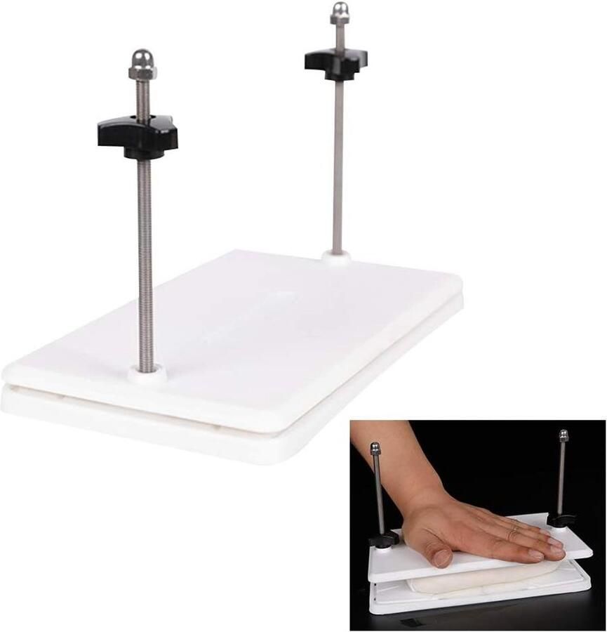 Tofu Pers Tofu Maker Zelf Tofu Maken Gelijkmatige Druk 22 x 15 x 13 cm Wit
