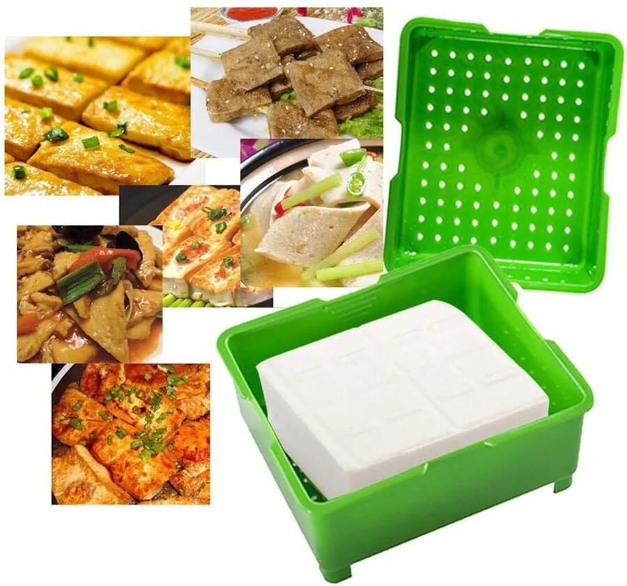 Tofu-persmachine – Een unieke en stijlvolle tofu-persmachine die uw tofu een frisse nieuwe uitstraling geeft