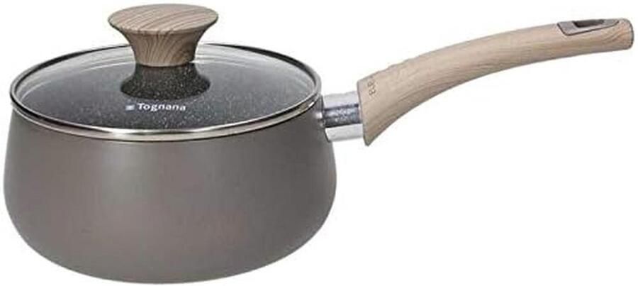 Tognana Eco Sauspan 16 cm met Deksel Geschikt voor Inductie