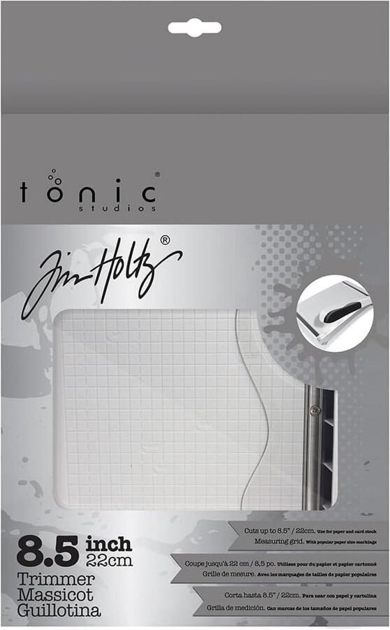 Comfort Snijmachine Papier Snijder Hobby Projecten Met Hendels 21.6 cm Meerkleurig