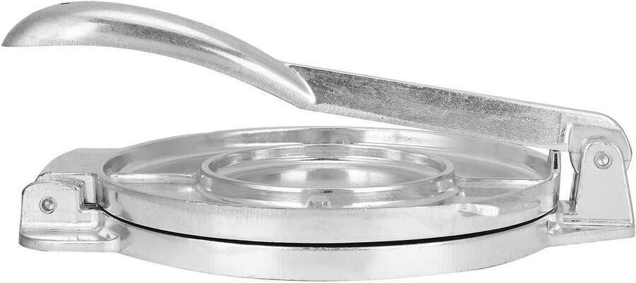 Tortilla Maker Deegpers Tortillapers Zelf Tortillas Maken Aluminiumlegering N.v.t. Zilver
