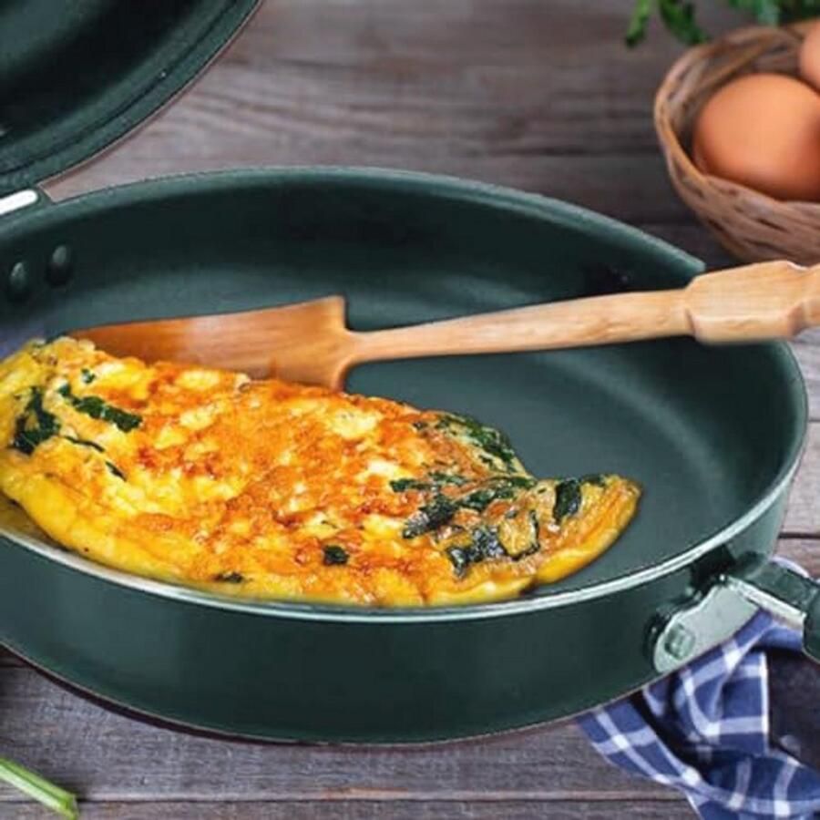 Tortilla pan voor Spaanse omelet 14 cm Aluminium met anti-aanbaklaag Geschikt voor inductie