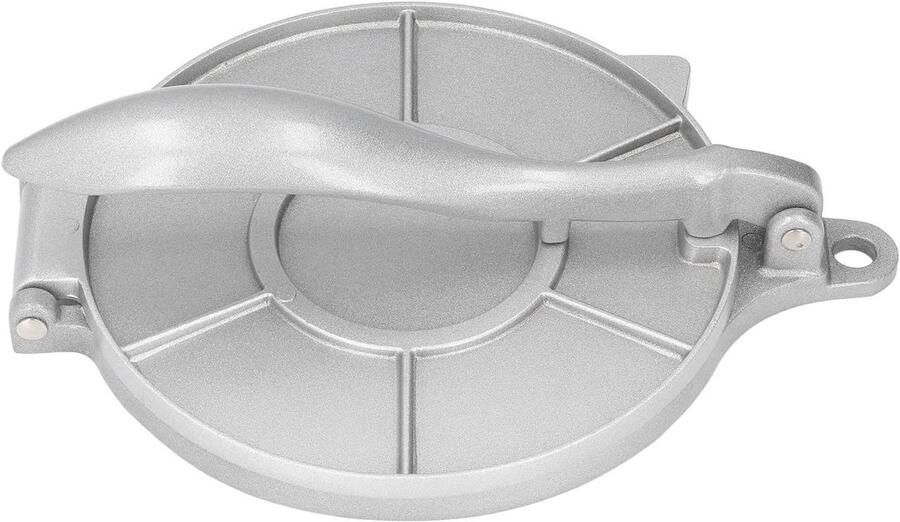 Tortilla Pers Deeg Maker Platte Broden Maken Hefboom Principe 7.7 Inch Diameter Zilver