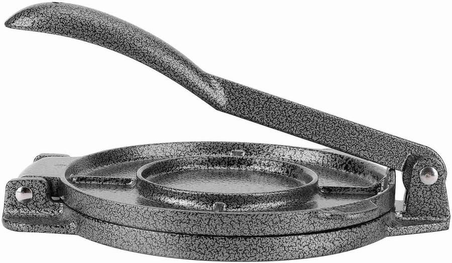 Tortilla Pers Deeg Presser Tortilla's Maken Non-stick Oppervlak 16.5 cm Diameter Grijs