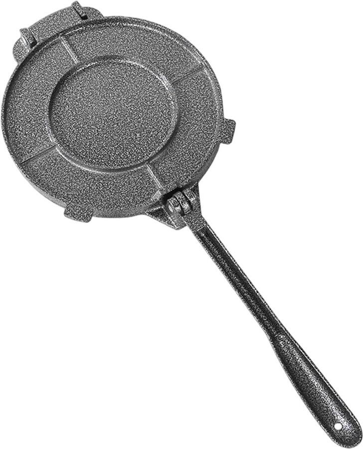 Tortilla Pers Flatbread Maker Zelf Flatbread Maken Grote 8 Inch Plaat 25 cm Zwart
