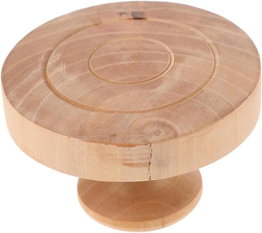 Tortilla Pers Hout Deegvormer Flatbread Plat Brood Maken Veelzijdig Keukengereedschap 6.3 x 6.3 x 4.5 cm