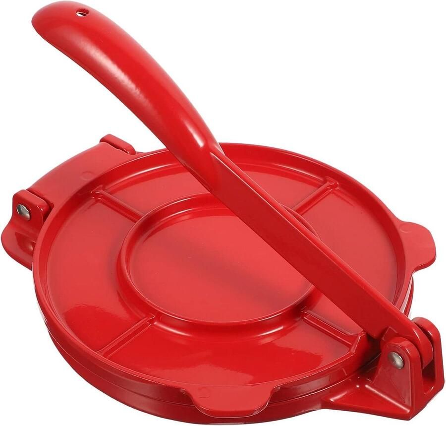 Tortilla Pers Machine Taco Pizza Maker Plat Brood Vormen Roestvrij Staal 555 Gram Rood