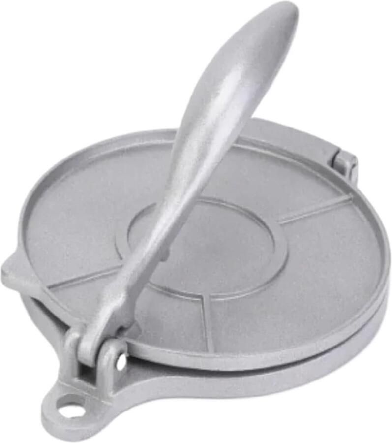 Tortilla Pers Maker Deeg Persgereedschap Platbrood Maken Niet-elektrisch Gemak 16CM Zilver