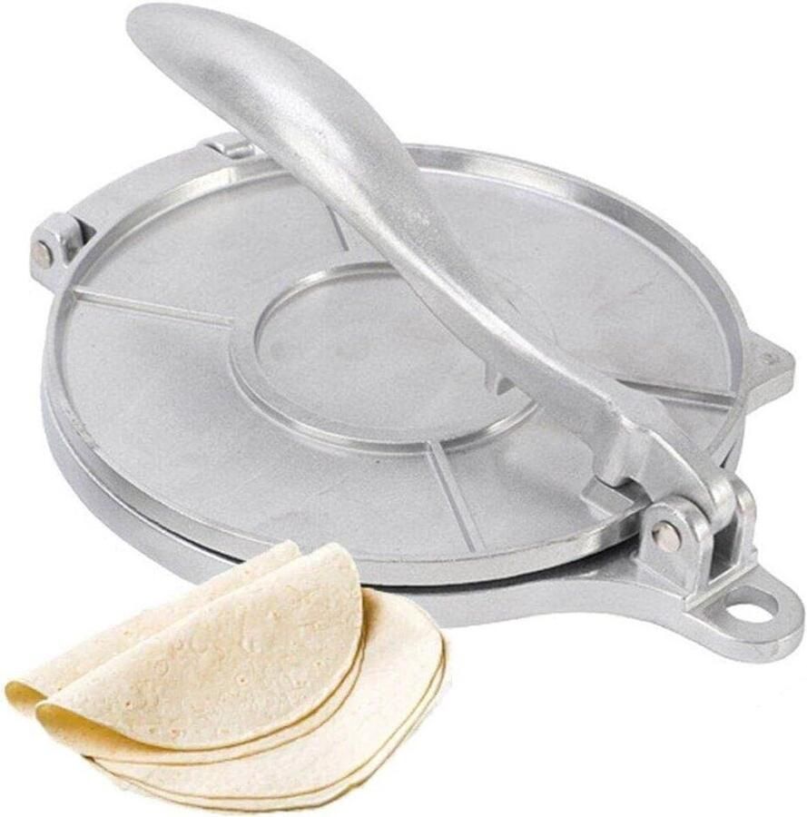Tortilla Press vooraf doorgewinterde Quesadilla Maker Tortilla en Roti Maker Pataconera voor Meel Tortilla Tawa of Dosa Keuken Koken Tool