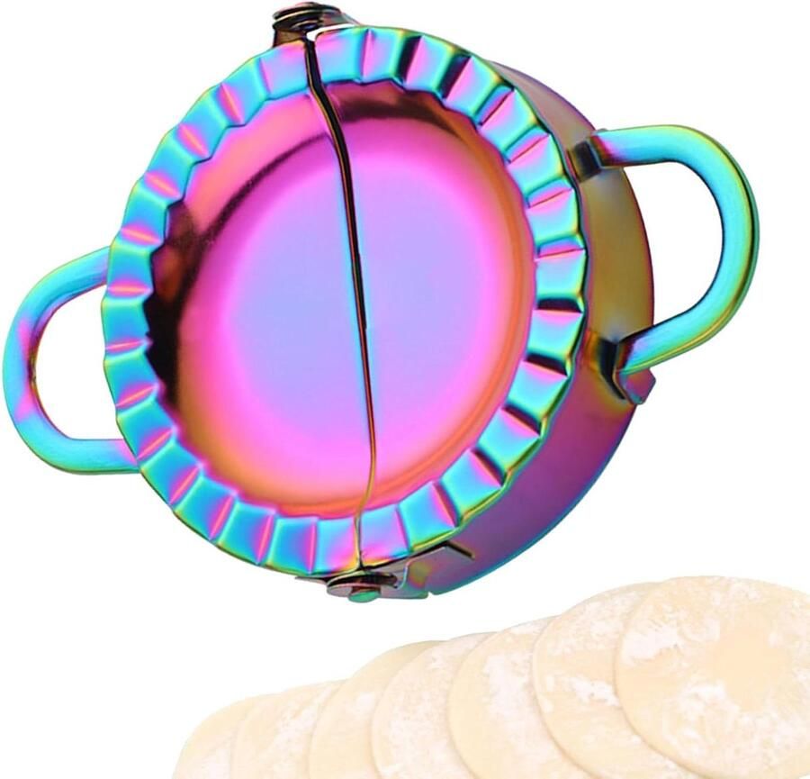 Tortilla Sealer Knoedelpers Taartvorm Snelle Maaltijden Maken Veilige Drukafdichting 149 x 95 cm Kleurrijk