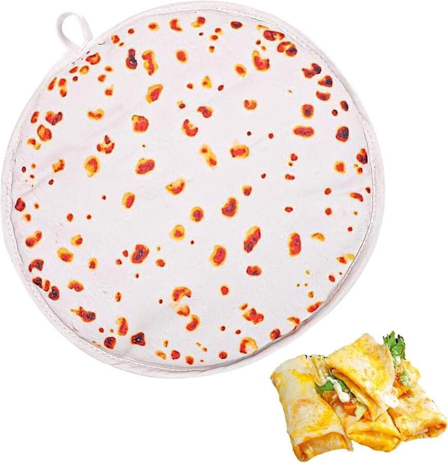 Magnetron Tortilla Warmer Pannenkoek Houder Warm Eten Houden Magnetron Geschikt 12 Inch Enkele Kleur