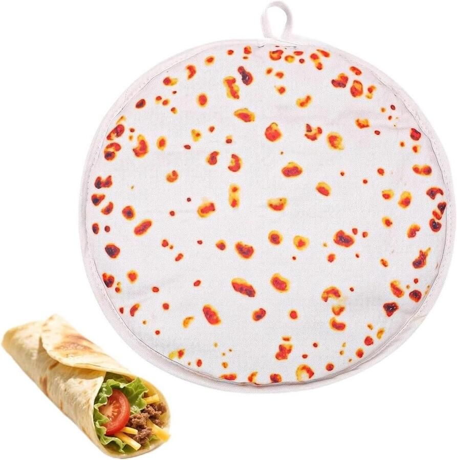 Tortilla Verwarmer Taco Houder Maaltijden Warm Houden Magnetronbestendig 30.5 cm Niet gespecificeerd