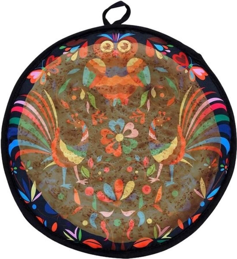 Tortilla Verwarmer Warmhoudzak Zacht en warm houden Magnetronbestendig 30 cm