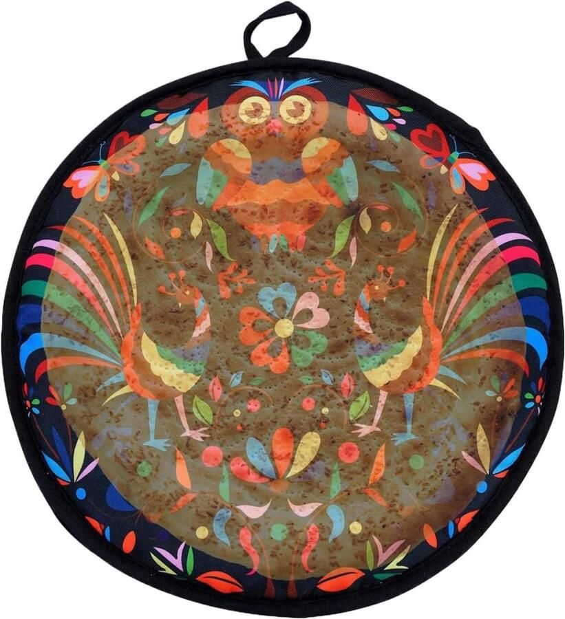 Tortilla Verwarmer Warmhoudzak Zacht en warm houden Magnetronbestendig 30 cm