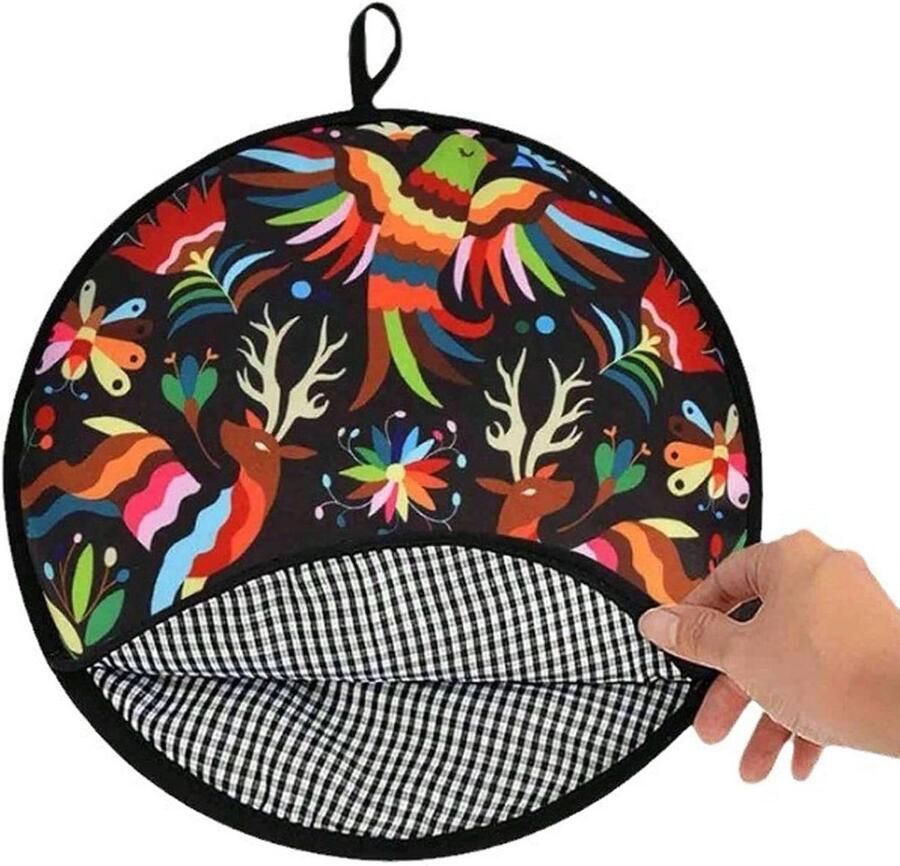 Tortilla Verwarmer Wraps Houder Maaltijden Opwarmen Magnetron Geschikt 14 cm Onbekend