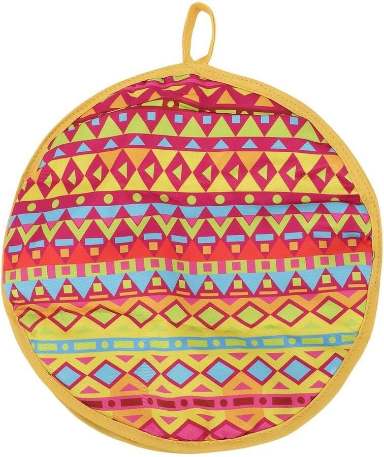 Tortilla Warmer Brood Warmer Voedsel Warm Houden Effectief Warmtebehoud 30 cm Diameter Grijs