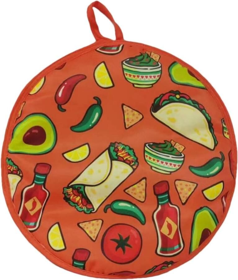 Tortilla Warmer Isolatiehoes Warme Tortilla's Magnetron Geschikt 30.5 cm Meerkleurig