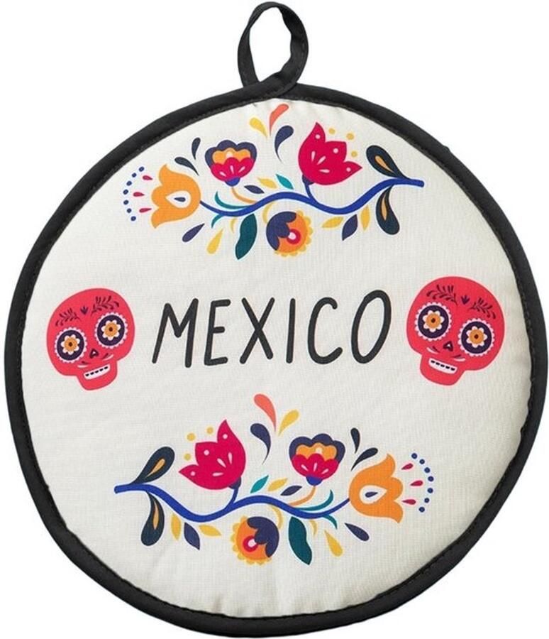 Tortilla Warmer Mexicaanse Voedselhouder Warm Houden Magnetronbestendig 31 x 31 cm Stijl E
