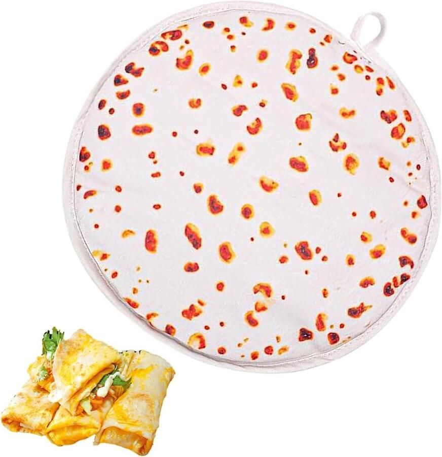 Tortilla Warmhouder Pannenkoeken Zak Platbrood Warm Houden Hittebestendige Isolatie 30 Cm Diameter Niet gespecificeerd