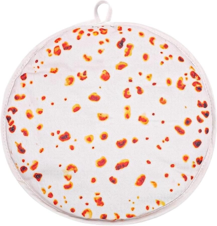 Tortilla Warmer Brood Warmhouder Maaltijden Warm Houden Magnetronbestendig Doek 30x30cm Niet gespecificeerd