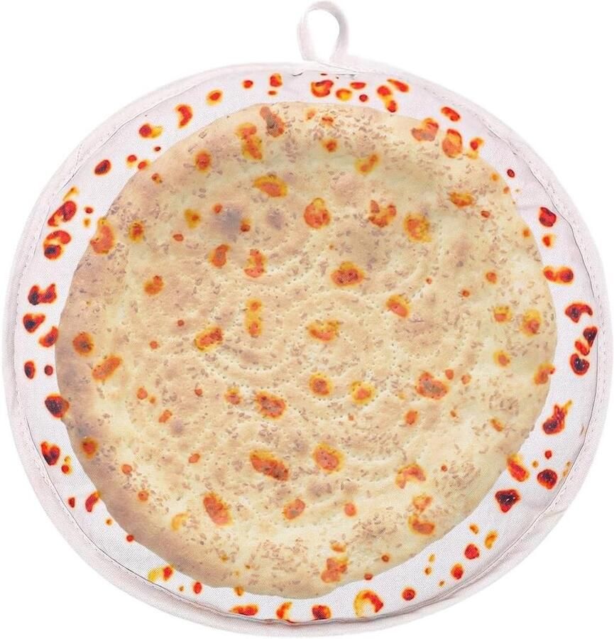 Tortillawarmer Warmhoudzak Tortilla Maaltijden Warm Houden Magnetronbestendig 30 cm Meerkleurig