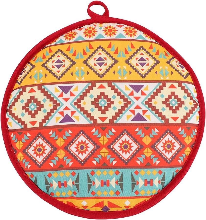 Tortilla Warmer Zakje Pita Brood Warmer Brood Warm Houden Magnetronbestendig Ontwerp 30 cm Grijs