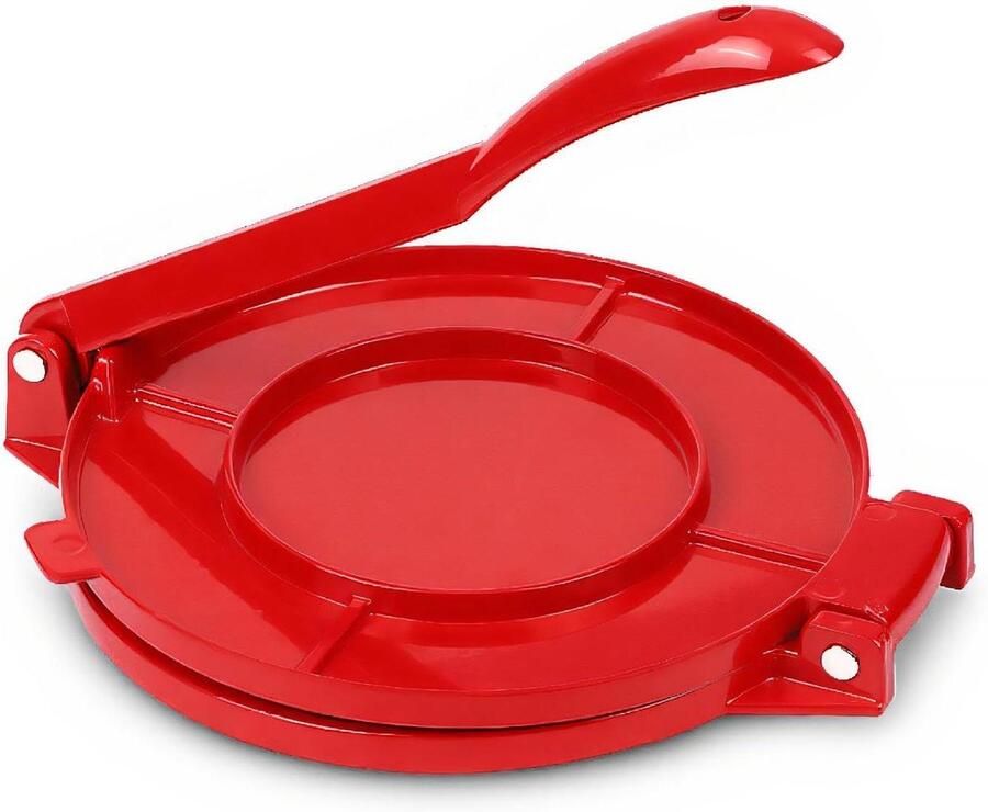 Tortillapers Deegpers Roti Maker Thuis Bakken Handig Multifunctioneel 25.5 cm Zilver