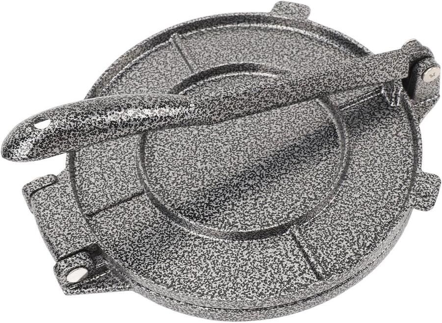 Tortillapers Handmatig Deegpers Taco Platte Broden Maken Aluminiumlegering 20 cm Grijs