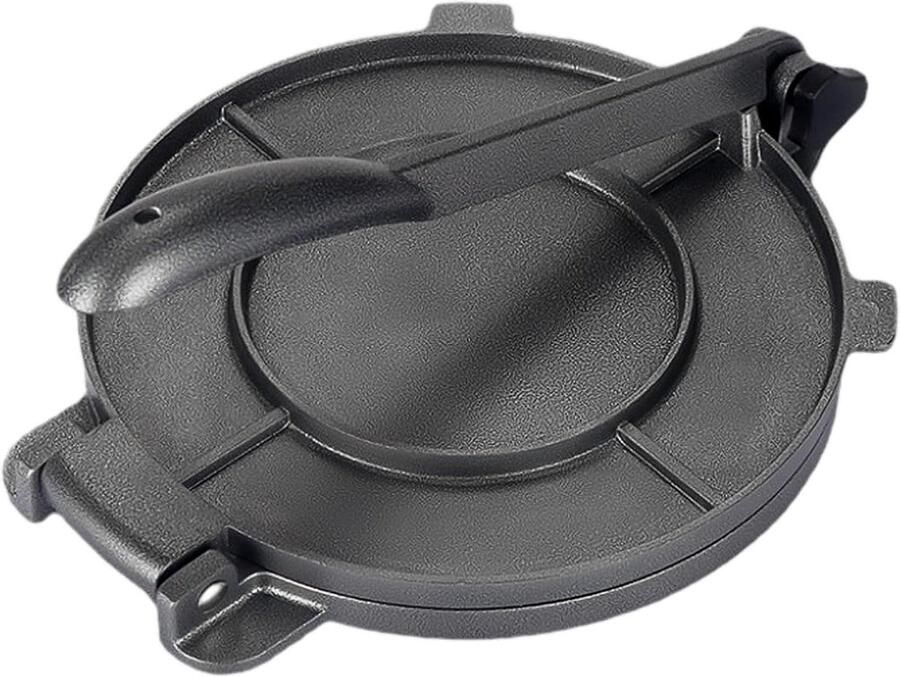 Tortillapers Roti Maker Thuis Koken Efficiënte Persing 20 cm Zwart