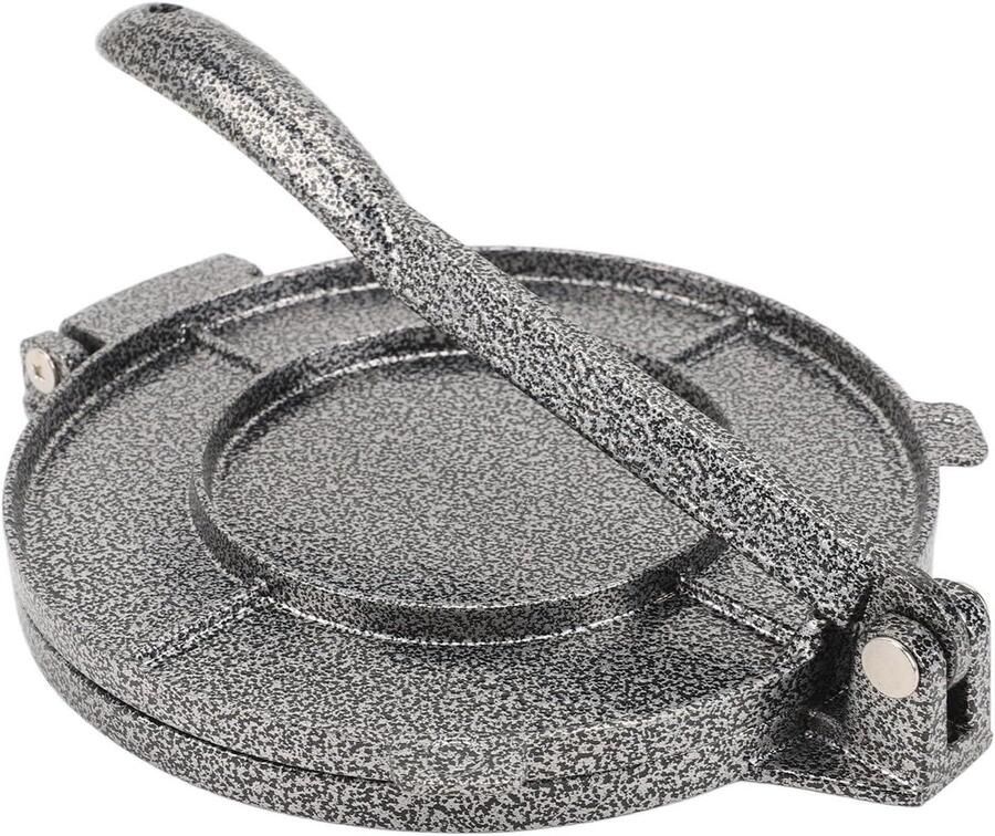 Tortillapers Taco Maker Flatbread Maken Aluminiumlegering 63 Inch Grijs