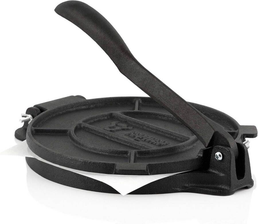 Tortillapers voor zelfgemaakte tortilla's Gietijzer 20 cm