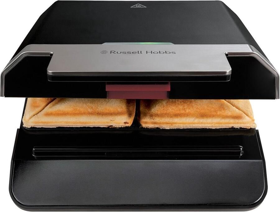 Tosti-apparaat Sandwichmaker Grill Snelle Lunch Maken Antiaanbakplaten Eenvoudig Schoon 23 x 235 x 105 cm Zwart